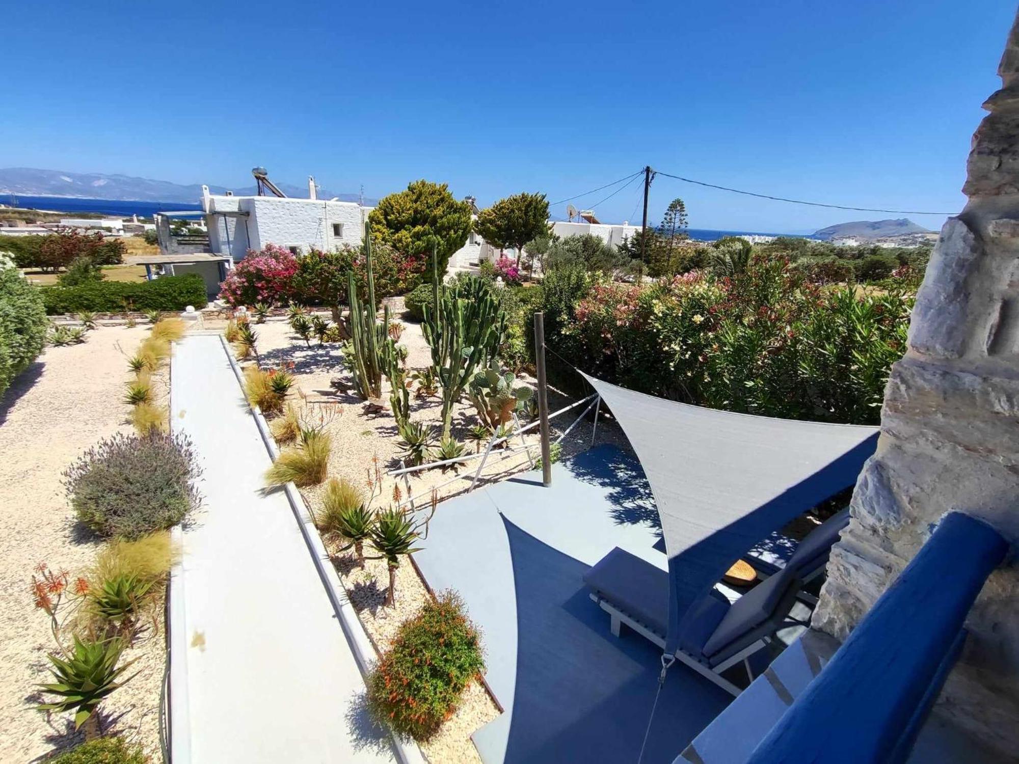Island Magic - Seaview Villa With Jacuzzi Pool Ambelas Esterno foto