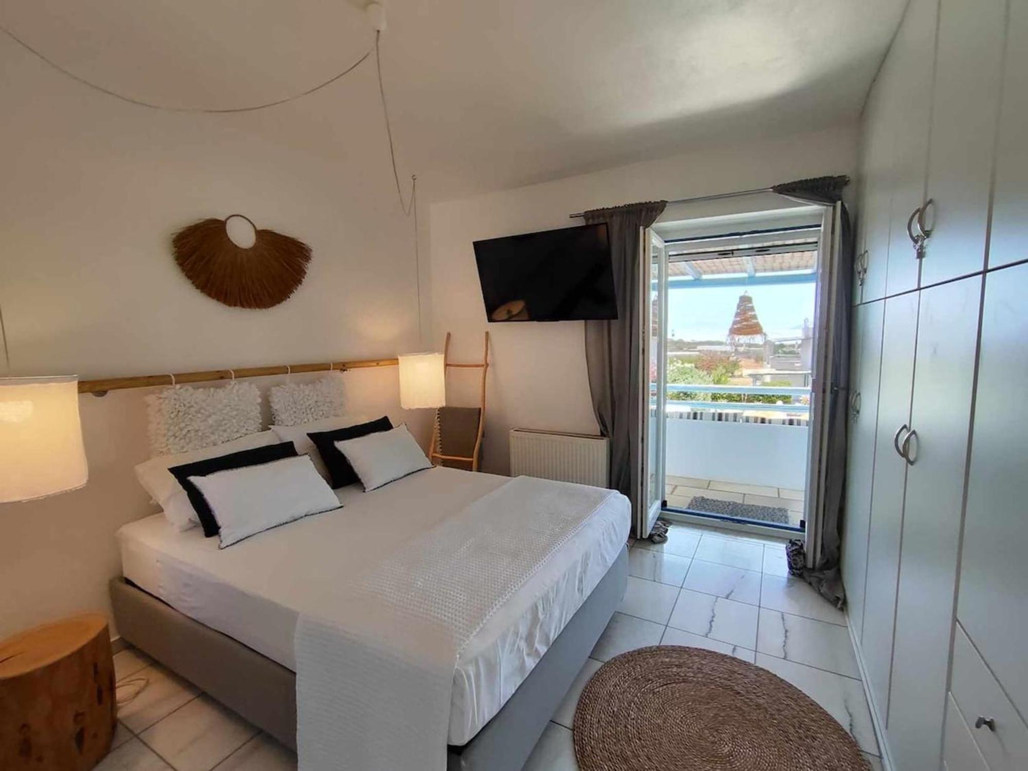 Island Magic - Seaview Villa With Jacuzzi Pool Ambelas Esterno foto